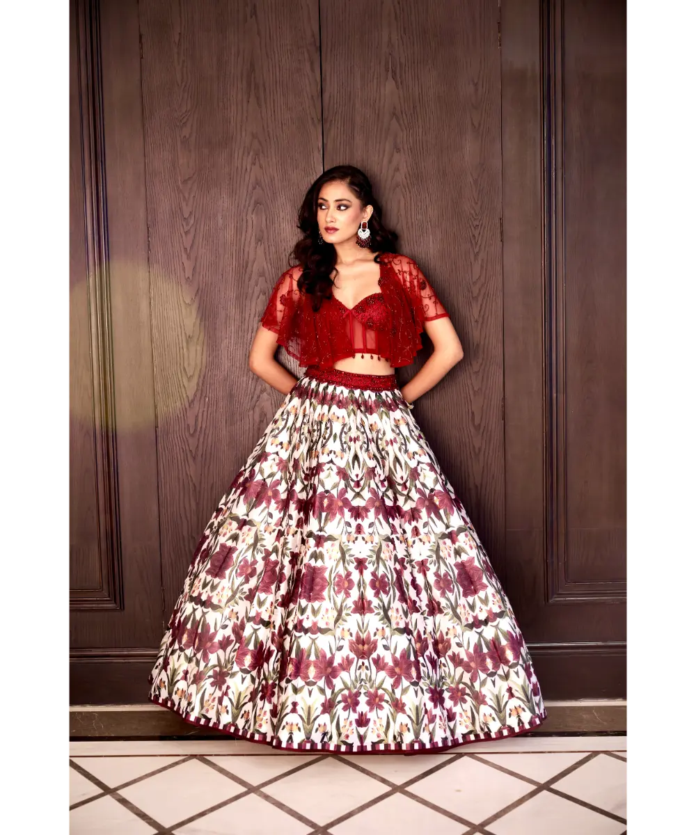 RASHIKA SHARMA - Saanjh lehenga set